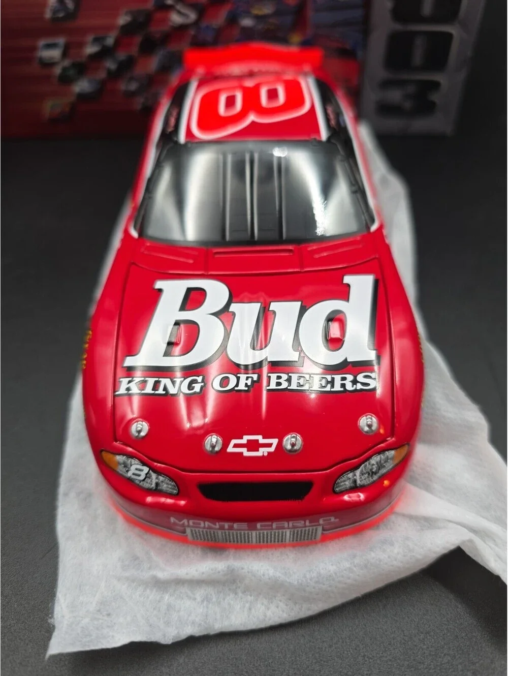 2000 Dale Earnhardt Jr Budweiser Bud No Bull Richmond Rookie Action NASCAR 1/24